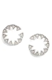 Dana Rebecca Designs Emily Sarah Triangle Diamond Stud Earrings