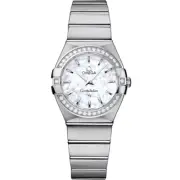 Omega Constellation Brushed Quartz 123.15.27.60.05.001 Woman