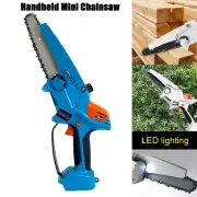 Electric Mini Chainsaw Rechargeable Cordless Pruning Saw Onehanded Garden Tool