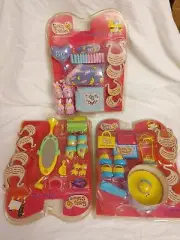 Vintage FunRise Toy Corp Sassy Stables Sassy Gear Filly Mane Event Sealed LOT 3