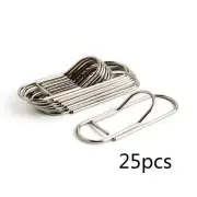 25Pcs Metal Paper Clips Mini Book Page Divider Photo Wall Decorations