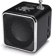 Portable Mini Stereo FM Radio MP3 Bluetooth Speaker Music Player Support Micro SD (Black)