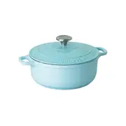 Chasseur Cast Iron Round French Oven Duck Egg Blue 28cm (6.1L)