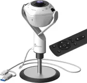 j5create 360 All Around AI-Powered Conference Room Camera with White