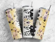 Labrador Retriever Dog Mom 20 Oz Insulated Metal Tumbler w/Lid and Straw