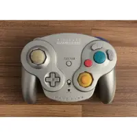 在飛比找蝦皮購物優惠-NGC Gamecube 銀色 原廠 無線手把 正版手把 原