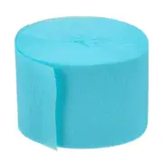 Pastel Blue Crepe Paper Streamer Roll 25m