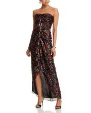 Ramy Brook Printed Goldie High Low Dress