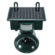 Ultrasonic Outdoor Solar Power Animal Bird Pigeon Cat Dog Fox Repeller Scarer