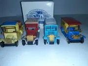 Reader's Digest Set of 4 Classic Delivery Truck Miniatures Lk!!