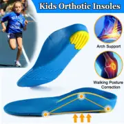 Children Orthotic Insoles Arch Support Plantar Fasciitis Flat Foot Inserts Pads