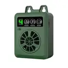 Green ABS Ultrasonic Dog Anti Barking Device Dog Training Repeller Devices
