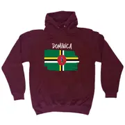 Dominica Country Flag Nationality - Hoodies Hoodie