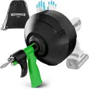 drain snake [50FT] - Auto Feed - Ideal plumbing for sink and 50 FT