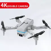 Mini RC Drone Foldable Quadcopter Wifi FPV 4K HD Arm RC Dual HD Camera Aircraft