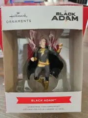 Hallmark Christmas Tree Ornament DC BLACK ADAM The Rock Dwayne Johnson 2022 NEW!