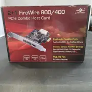 Vantec 2+1 FireWire 800/400 PCIe Combo Host Card