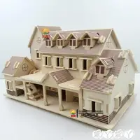 在飛比找樂天市場購物網優惠-DIY小屋 手工制作小房子木質玩具diy小屋成人創意房屋拼裝