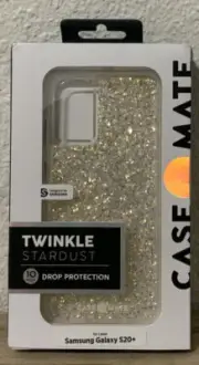 Case-Mate Twinkle Stardust Phone Case-Samsung Galaxy S20+ NEW Distressed Box