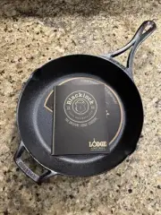 Lodge Blacklock Triple Seasoned Cast Iron 10.25" Skillet Kitchen Chef NEW