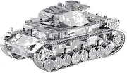 Piececool 3D Metal Puzzles for Adults, German IV Tank Metal Model Cars Kits to Build for Teens Students, DIY Military Model Kit Toys, Great Birthday Gifts, 168 Pcs