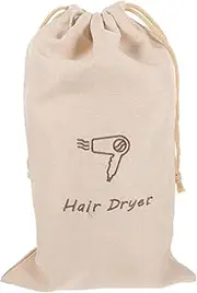 Portable Drawstring Bag for Hair Dryer Storage Lightweight Travel Pouch Durable Convenient Design for Easy Carrying and Organization
