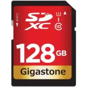 Gigastone 128GB SD Card Class 10 SDXC Memory Card High Speed Video