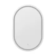 Embellir LED Wall Mirror With Light 50X75CM Bathroom Decor Oval Mirrors Vanity