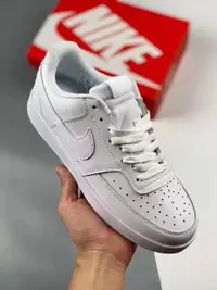 在飛比找樂天市場購物網優惠-Nike Court Vision Low 純白 運動鞋