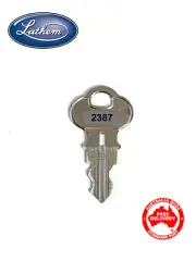 Suits Lathem Mehcanical Time Clock Key #2387