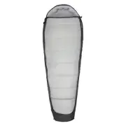 Mountain Warehouse Microlite 1400 Right Zip Winter Mummy Sleeping Bag (MW2242)
