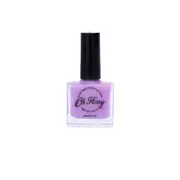 Oh Flossy Childrens Kids Stong Cream Violet Plant Based Nail Polish