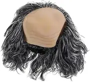 Generic Bald Man Wig for Adults Bald Cap Wig Cosplay Wig for Role Play Halloween