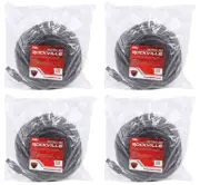 4 Rockville RCTS12100 100' 12 AWG 1/4" TS to Speakon Speaker Cable 100% Copper