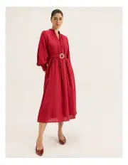 [REVIEW] Poetic Dress in Garnet
