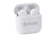 Moki MokiPods Mini TWS Wireless Bluetooth Earphones Kids Volume Limited White