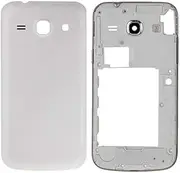 KMLPAU for Full Housing Cover (Middle Frame Bezel + Battery Back Cover) for Galaxy Core Plus / G350(Black) Mobile Phone Cover (Color : White)