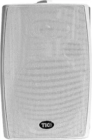 ASP90-W 6.5" Premium White Outdoor Weather-Resistant Patio Speaker with 70v Switch (Pair)