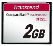 2GB Transcend Industrial Temperature Range CF220I 220X Ultra CompactFlash (SLC)