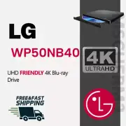 LG WP50NB40 Slim External Drive Flashed BU40N V1.00 UNLOCKED FW UHD Friendly
