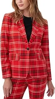 [Trina Turk] Women's Plaid Blazer
