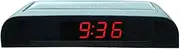 Car Solar Clock - Solar Digital Clock for Car, Dash Clock Solar | Car Dashboard Clocks, Portable Stick- Digital Watch Battery Operated and Solar Powered, Car Electronics