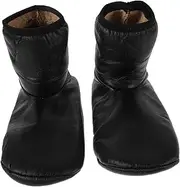 [LIFKOME] 1pair Thermal Insulated Fleece Socks for Cold Weather High-top Design Boot Socks for Men and Women for Outdoor Activities Fishing and Hiking