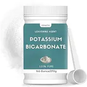 9.6 oz Potassium Bicarbonate, 100% Pure Potassium Bicarbonate Powder, Potassium Bicarbonate for Plants, Used In Making Wine, Cakes, Cookies and More