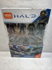 Mega Construx Bloks HALO Spartan IV Team Battle Set GCM37 UNSC Ranger Elites New