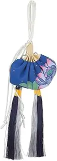 SHERCHPRY Chinese Style Empty Fragrance Sachet Bag with Tassel Refillable Aromatic Pouch for Home Car Elegant Box Included Lightweight Convenient for Storage