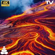 4K Lava Lamp: Relaxing Motion & Chill Music Screensaver for TV