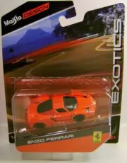 FERRARI ENZO RED DIECAST 1:64 EXOTICS MAISTO DESIGN 2016 RARE