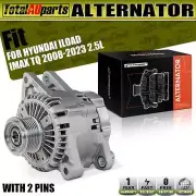 Alternator W/ 2-Pin for Hyundai iLoad iMax TQ 2008-2023 2.5L D4CB Diesel 110A (for: Hyundai)