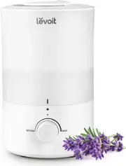 "Revitalize Your Space: LEVOIT Bedroom Humidifier - Quiet, Top Fill, Rapid Mist,